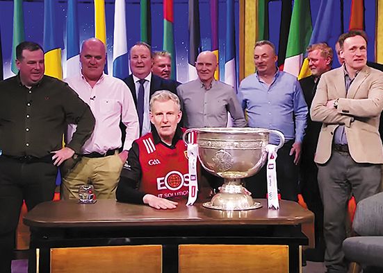 Ex-Down team-mates surprise Kielty in Late Late GAA special