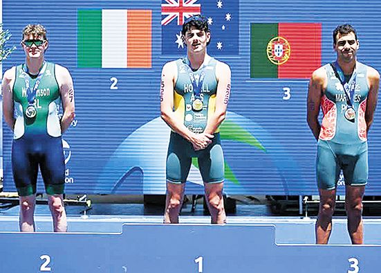 Saintfield’s Williamson shines in Italian sun
