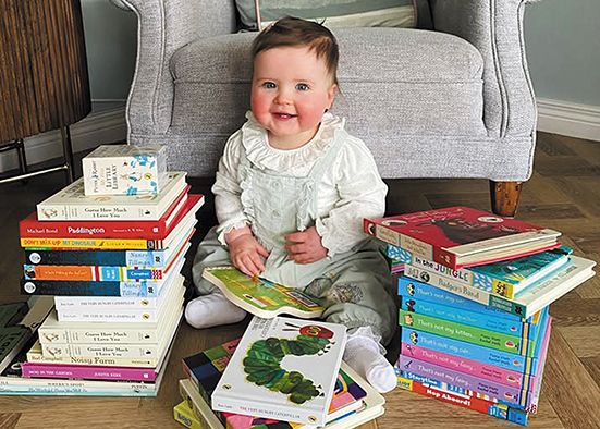 Baby Hope says ‘thank you’ to staff at hospital