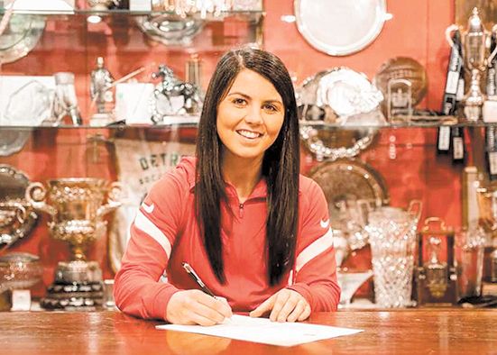 Jessica signs  history making contract deal