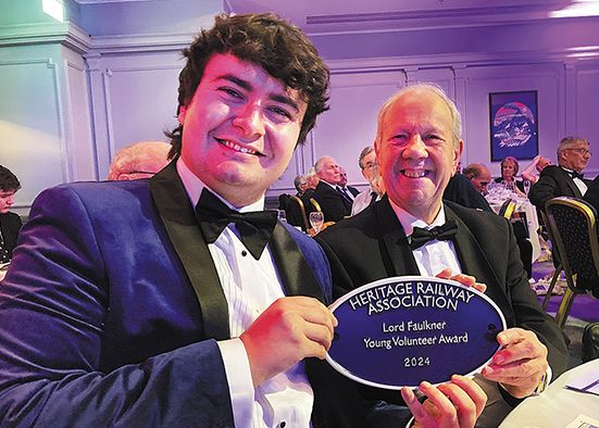 Jonathan delighted after scooping top young volunteer accolade at awards
