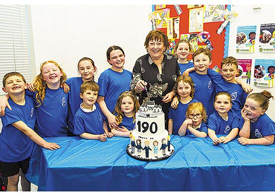 Annsborough goes back in time