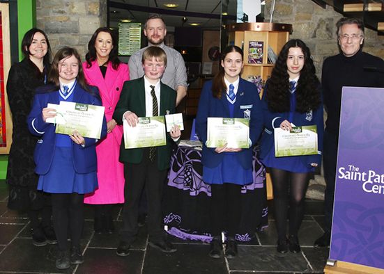 Winners of Maureen Donnelly memorial writing competition