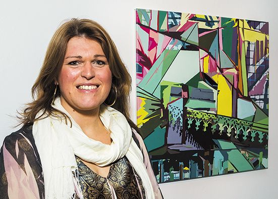 Down High teacher in  focus with new arts exhibition