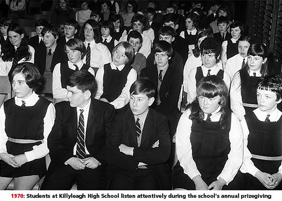From the pages of the Down Recorder,  February 22, 1995