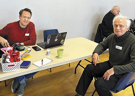 South Down Repair Café social event with advice