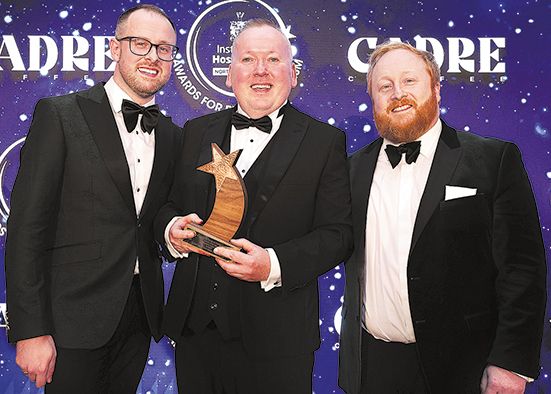 Chef lecturer Thomas finds winning recipe