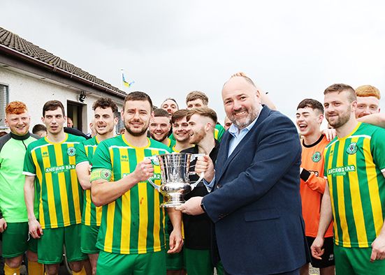 Killough lift Clarke Cup after shoot-out