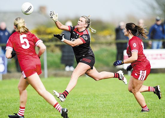 Mourne Ladies overcome Louth on St Patrick’s Day
