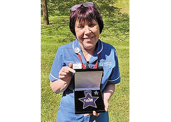 Downe Hospital nurse Mary retires after 50 years caring for others