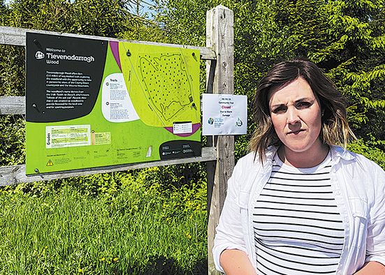 Council is urged to reopen forest park community trail