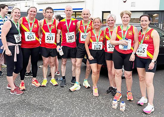 Neil leads way in nine-strong contingent during Comber 10K