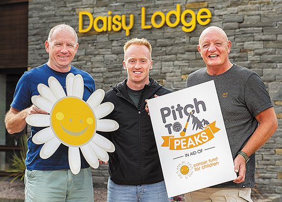 Carr and McNaughton step up for  Daisy Lodge Mournes fundraiser