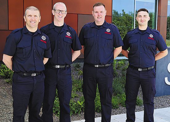 Firefighters’ graduation