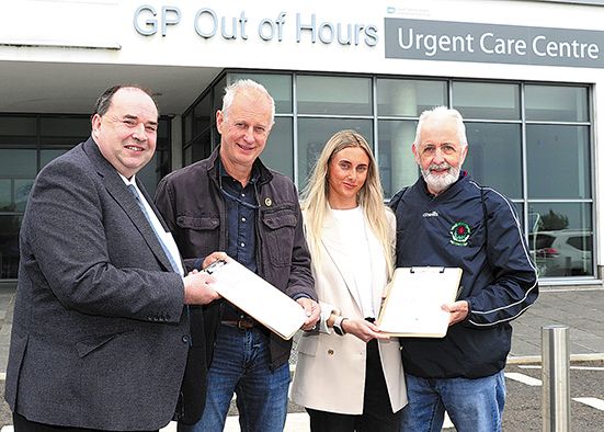 Irish language group backs Downe Hospital campaign