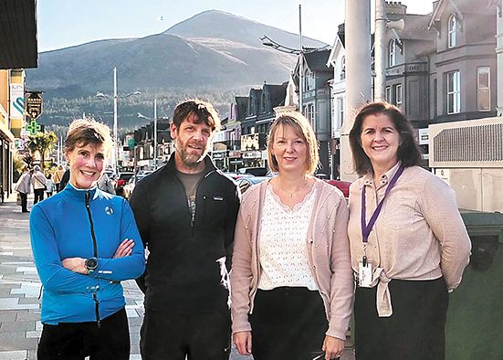 21 climbs up Slieve Donard for charities