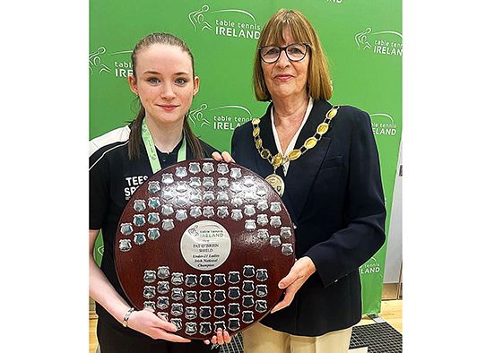 Double celebration for champ Niamh