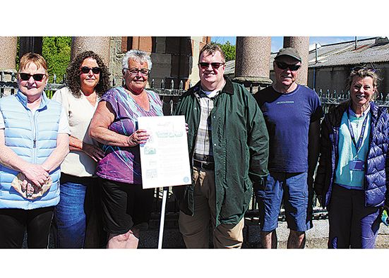Canadian man makes ‘incredible’ trip to Shrigley in search of family roots