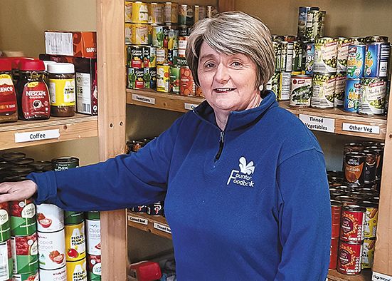 People are urged to ‘reach out’ for help at Fountain Foodbank
