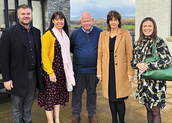 Senior health chiefs at meeting in Downpatrick’s Mainstay DRP