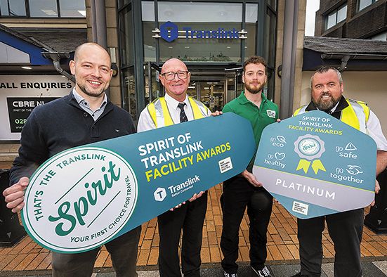 Downpatrick bus station wins top facility accolade