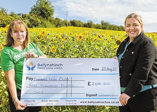 Blooming great sunflower field raising money for organisations