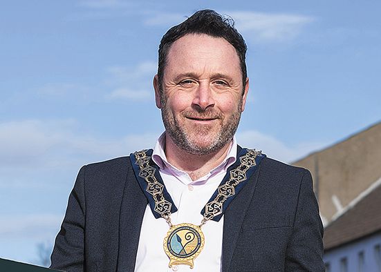 Outgoing council chairman attended 350 district events