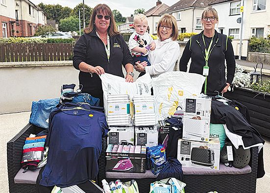 Community rallies round families hit by oil tank fire