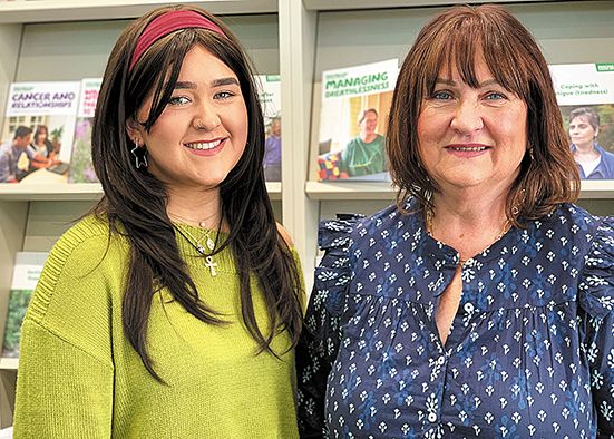 Gina praises support in her battle  with cancer