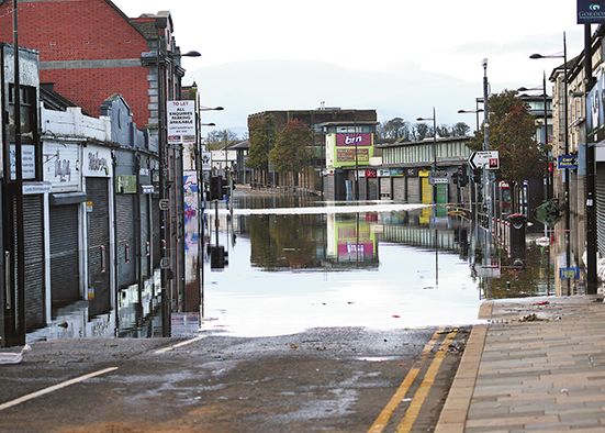 Half of flood-hit traders receive financial support