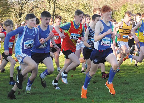 Junior athlete Alex puts on a show in Navan