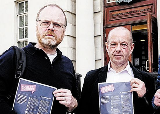 'No Stone Unturned journalists under covert police operation'