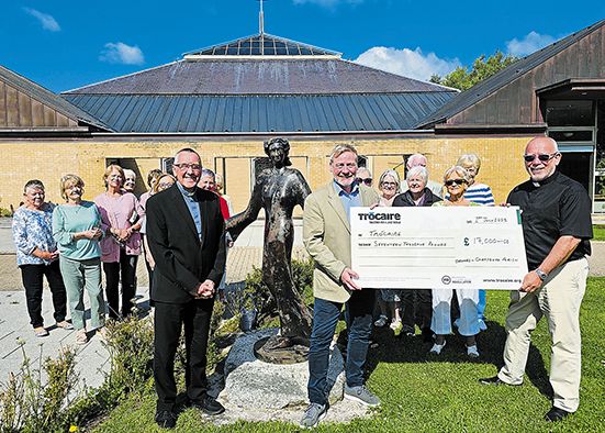Local priest ‘overwhelmed by generous response’ raising £34k for war-torn areas